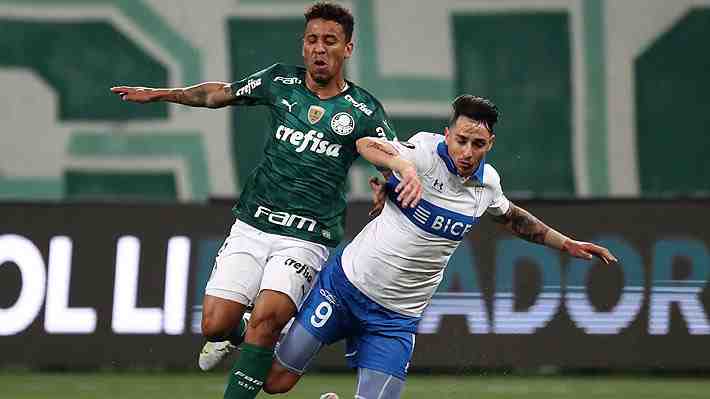 Mira el gol con que Palmeiras derrotó a la UC en los octavos de la Libertadores
