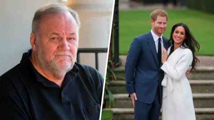 Padre de Meghan Markle amenaza con llevar a tribunales a su hija y al príncipe Harry para poder conocer a sus nietos