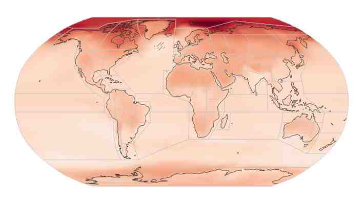 Informe ONU por calentamiento global: En el norte y centro de Chile alza de la temperatura sería mayor al promedio del planeta