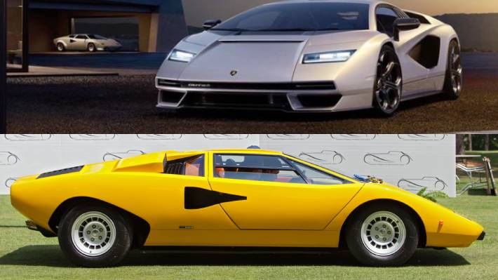 Filtran las primeras imágenes del nuevo Lamborghini Countach 