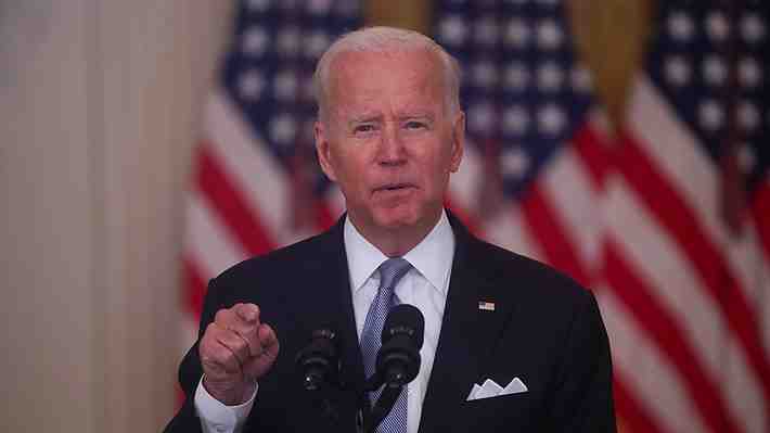 Biden defiende decisión de retirar las tropas de Afganistán: "Nuestra misión no fue construir una nación"