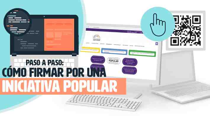 Revisa cómo firmar por una iniciativa popular para que pueda ser discutida en la Convención