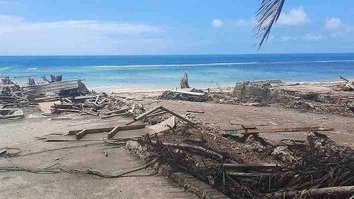 Peligra el "milagro" de Tonga tras erupción y tsunami: Sólo ha reportado un caso de covid-19 en toda la pandemia
