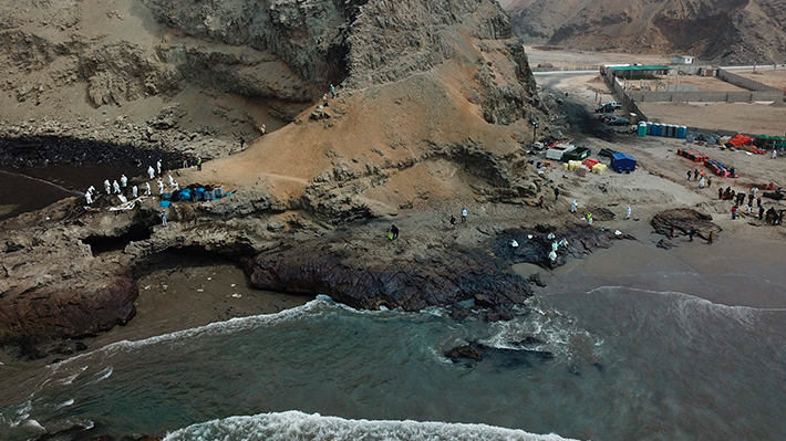 GALERÍA: Registro de la contaminación en Perú producto del derrame de petróleo