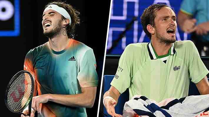 Tsitsipas critica a Medvedev tras reprochable polémica en semis del Abierto de Australia y asegura sentirse perseguido por los árbitros