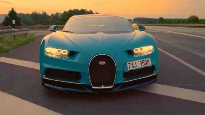 El conductor de un Bugatti Chiron podría ir a la cárcel en Alemania por conducir el vehículo a 417 km/h