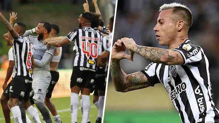 Vargas brilló en Atlético Mineiro y se tituló campeón de la Supercopa de Brasil ante el Flamengo de Isla