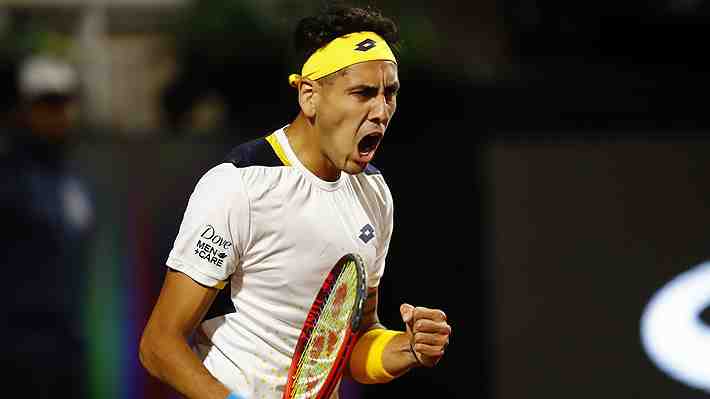 Tabilo mostró un nivel espectacular, arrasó con el argentino Olivo y ahora enfrentará a Garin en octavos del ATP de Santiago