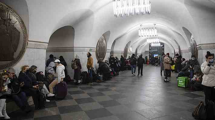 Reportan bombardeos y explosiones en Kiev en medio de posible invasión rusa a la capital ucraniana
