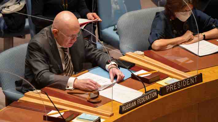 Rusia usa su poder de veto en Consejo de Seguridad de la ONU y frena resolución contra su invasión de Ucrania