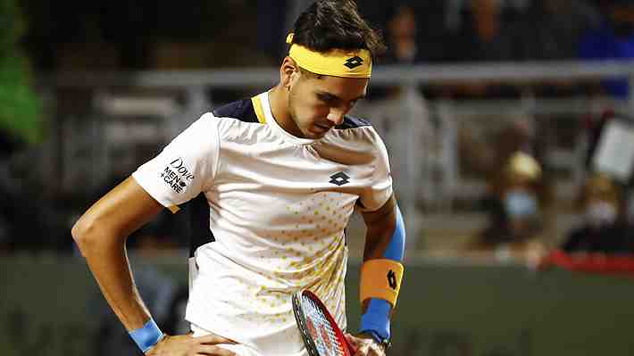 Tabilo estuvo set arriba y 3-0, pero no pudo mantener el nivel y perdió un partido dramático ante el español Martínez en semis del Chile Open