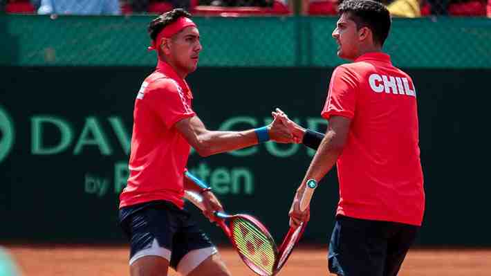 Mira el match point con que Chile sentenció la llave ante Eslovenia, los festejos y las frases de Tabilo, Barrios y Massú