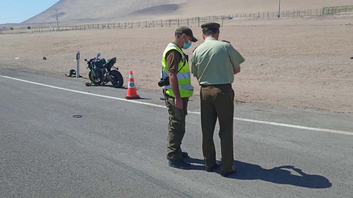 Carabinero Está En Riesgo Vital Tras Ser Atropellado Por Motociclista