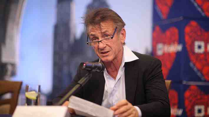 Sean Penn pide gastar US$ 300 millones en aviones de combate para Ucrania: "Un multimillonario podría poner fin a esta guerra"
