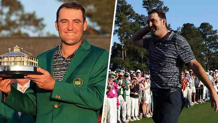 El Sub 25 Scottie Scheffler se lleva por primera vez el Masters de Augusta... Mira su último golpe y la celebración