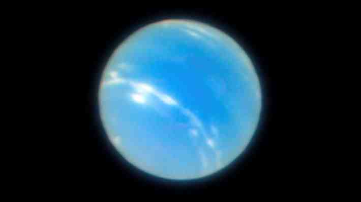 Astrónomos afirman que Neptuno sufre bruscos cambios en su temperatura al mostrar signos de enfriamiento durante el verano