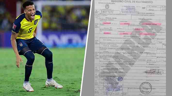 Abogado de la ANFP en el caso de Byron Castillo muestra documento clave y explica por qué está seguro de que el jugador "nació en Colombia"