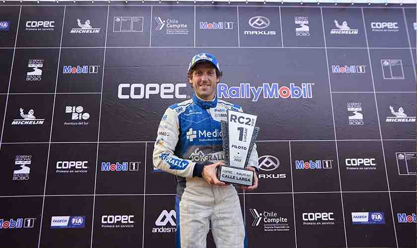 La segunda fecha del Copec RallyMobil 2022 ya tiene ganador