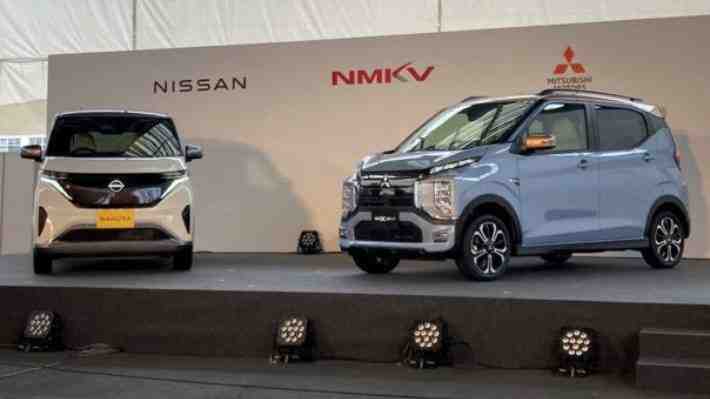 Nissan y Mitsubishi presentan en Japón llamativa línea de vehículos eléctricos ligeros