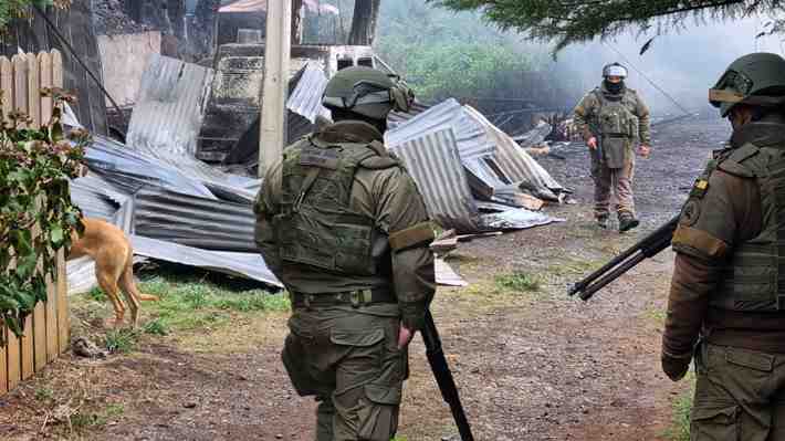 Macrozona sur registra al menos cinco atentados desde el llamado a la "resistencia armada" de Héctor Llaitul