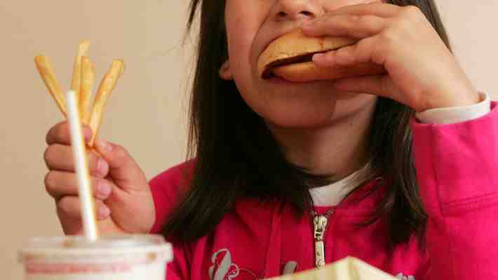Estudio concluye que no hay oferta de comida saludable en los menús infantiles de los malls de Santiago