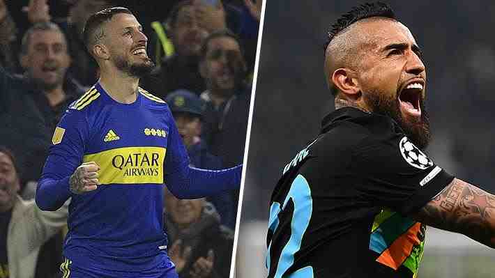 Goleador de Boca se refiere a posible llegada de Vidal y elogia al chileno