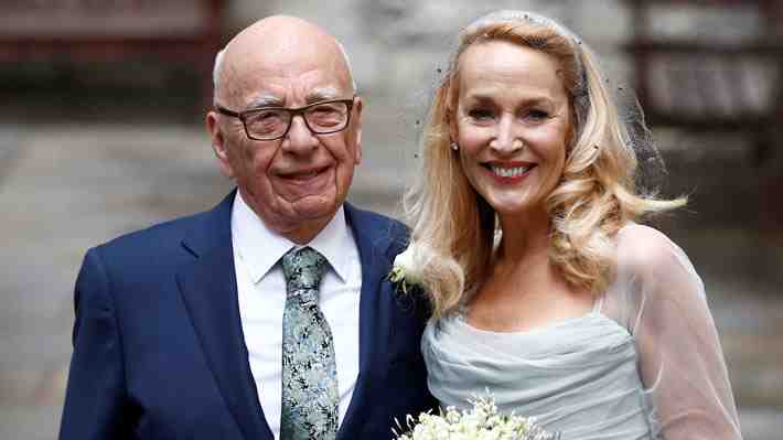 A sus 91 años, magnate de los medios Rupert Murdoch se divorcia por cuarta vez