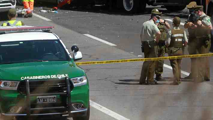 Asalto frustrado a camión en Ruta 68 deja un adulto mayor en riesgo vital: Hay un segundo herido a bala