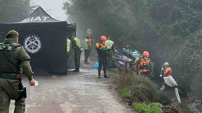 Alcalde de El Monte fallece en accidente de tránsito: Vehículo del jefe comunal cayó a un canal de regadío