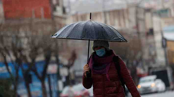 Meteorología dice que precipitaciones en la RM comenzarán a partir del mediodía