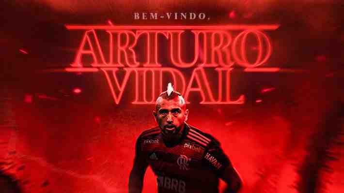 Ya es oficial: Arturo Vidal es nuevo jugador del Flamengo