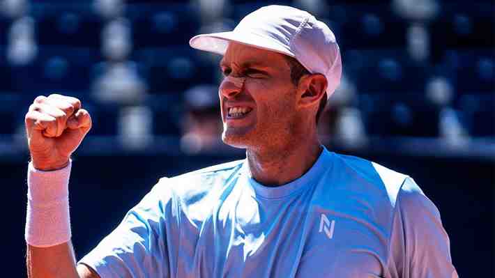 Jarry gana ante Hanfmann otra batalla de tie breaks y se mete en cuartos del ATP de Gstaad