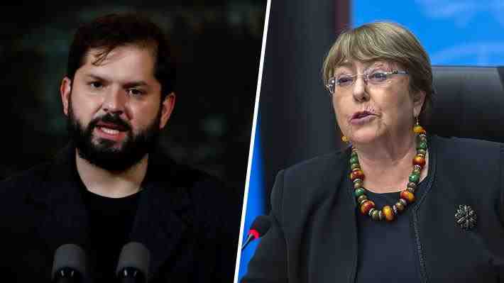 Presidente Boric visita a Bachelet en su casa y concretan reunión