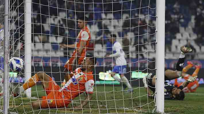 La UC mejoró su juego, luchó hasta el final y ganó en la agonía a Cobresal con un autogol: Mira el tanto