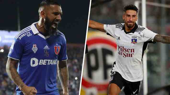 Mira los goles con que Colo Colo ganó a la U en el Superclásico