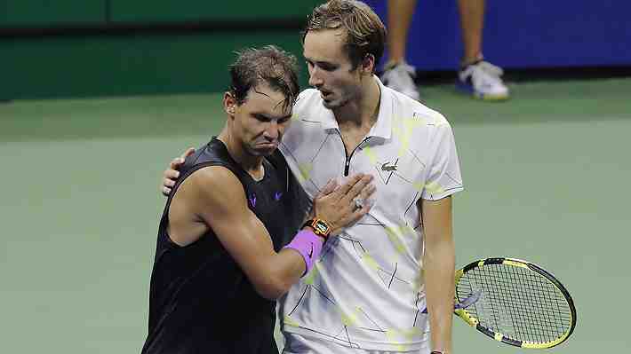 Medvedev define a Rafael Nadal en una sola palabra y elige un partido con Djokovic como el mejor de su carrera