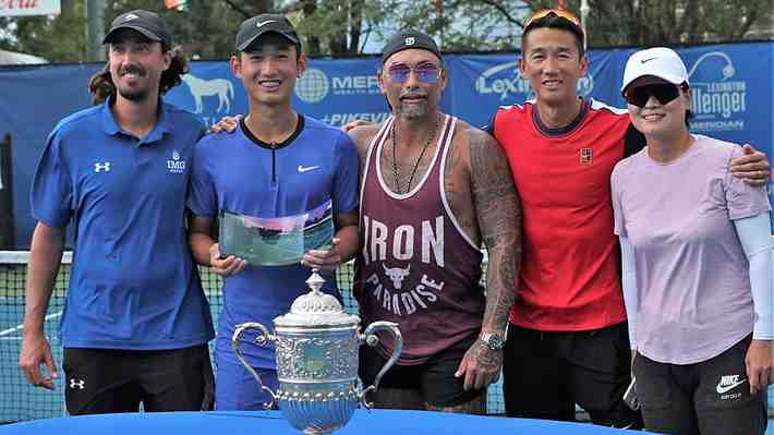 Como Nadal y Djokovic: La lista de estrellas a la que se unió Juncheng Shang, el joven chino que dirige Marcelo Ríos