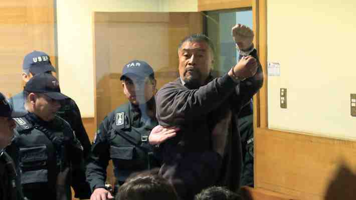 Homicidio frustrado y tenencia de armas: Las otras causas en que el líder de la CAM llegó a juicio