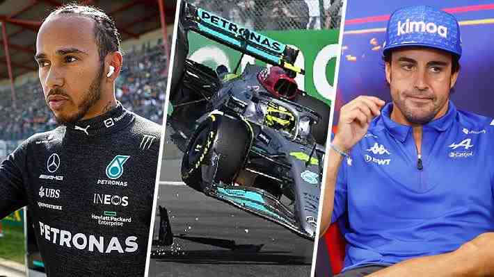 "Me habría disculpado hasta que escuché lo que dijo": Sigue la tensión entre Hamilton y Alonso por choque en la F-1