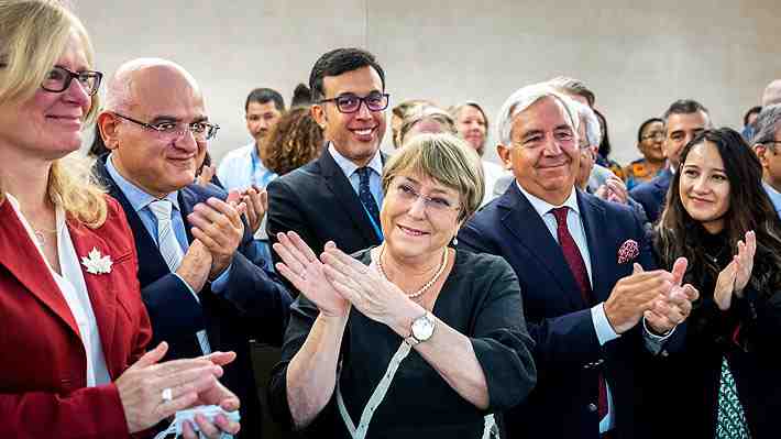 Michelle Bachelet se despide de la ONU con un llamado a ayudar para "evitar una gran fractura" global