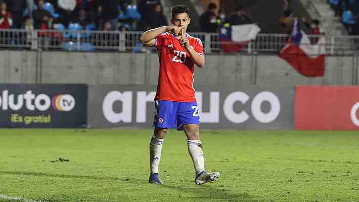 La "Roja" Sub 23 se impuso en un amistoso a Perú... Revisa la formación del equipo de Berizzo y el único gol del partido