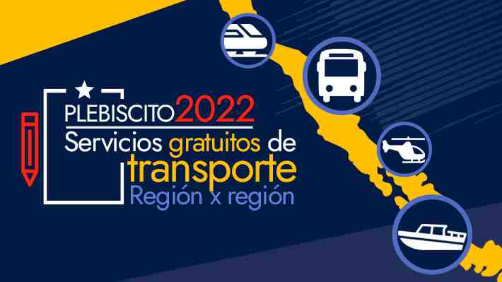 Unos 2.400 servicios de transporte funcionarán gratis para asistir al Plebiscito fuera de Santiago: Revísalos aquí región por región