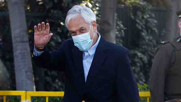 Ex Presidente Piñera luego de sufragar: "Tenemos compromiso por una nueva y buena Constitución y lo vamos a cumplir"