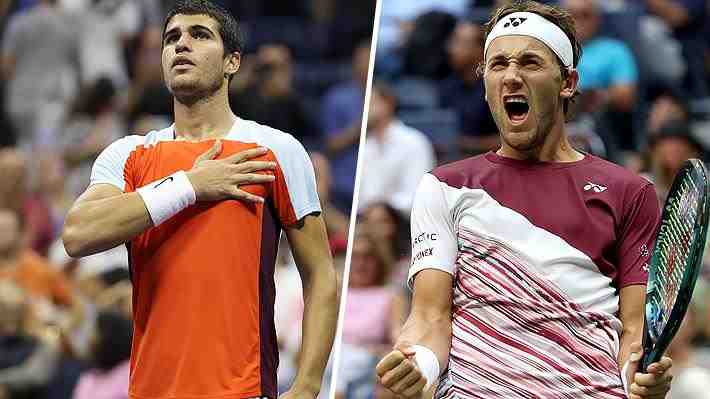 Alcaraz se impone en un duelo dramático y enfrentará a Ruud por el título del US Open y el n°1 del mundo