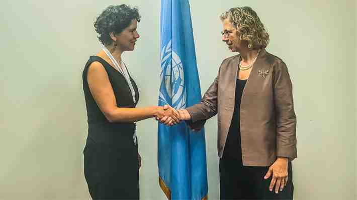 La preocupación de la ministra de Medio Ambiente  por el éxito de la COP27 tras reuniones en Nueva York