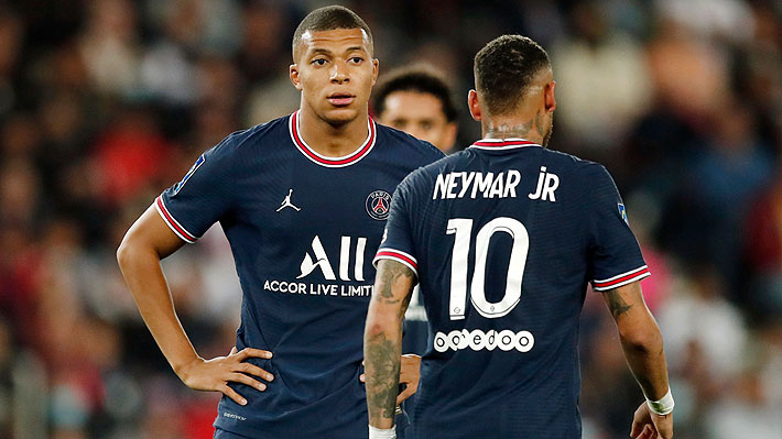 Revelan cómo es la relación entre Mbappé y Neymar en el vestuario y el DT  del PSG da su opinión | Emol.com