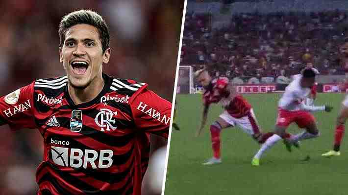 Flamengo barrió a Bragantino gracias a un triplete de Pedro y Vidal cometió un penal evitable: Mira los goles
