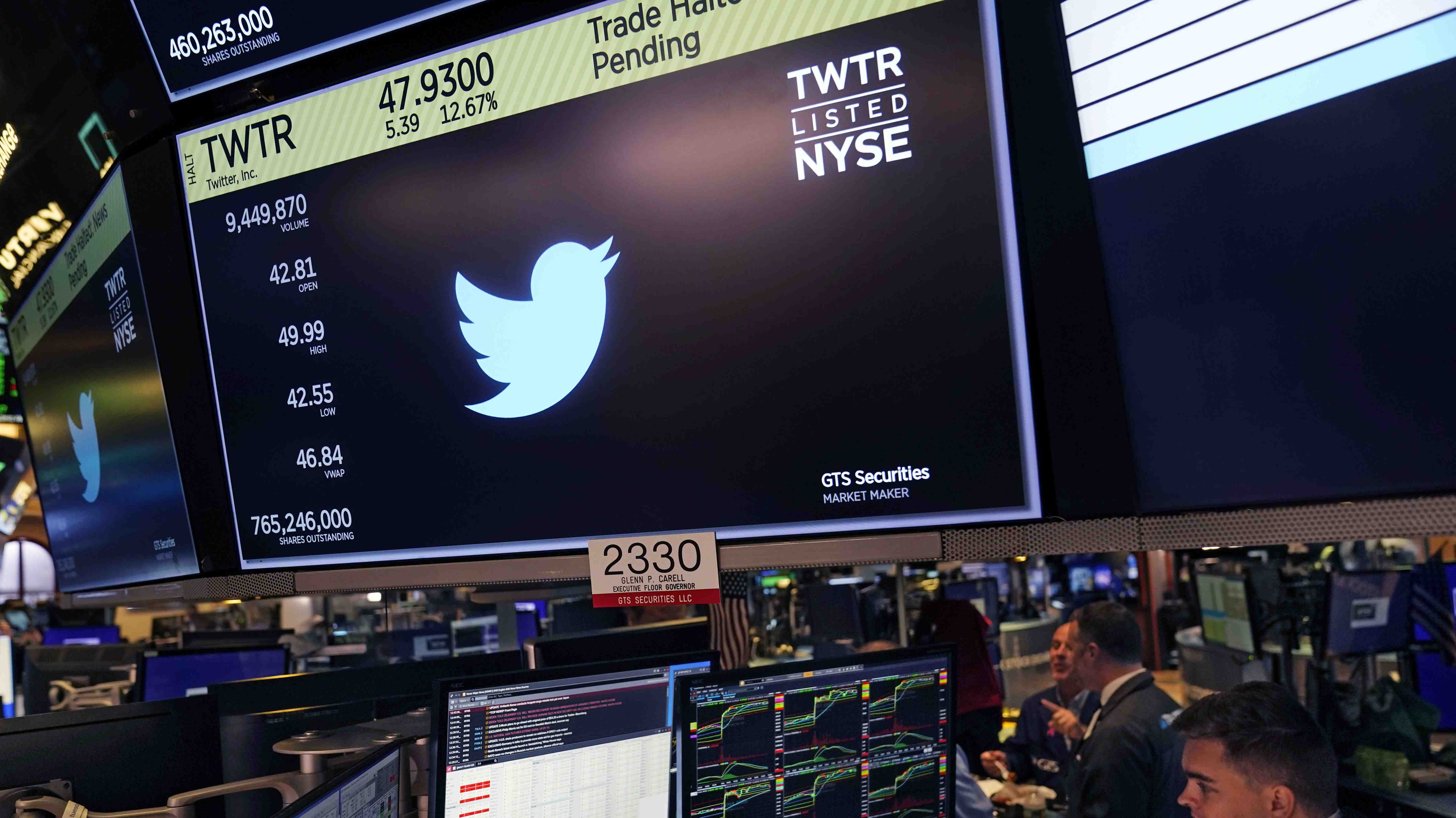 Musk da marcha atrás y acepta comprar Twitter por US$ 44.000 millones: Acciones se disparan