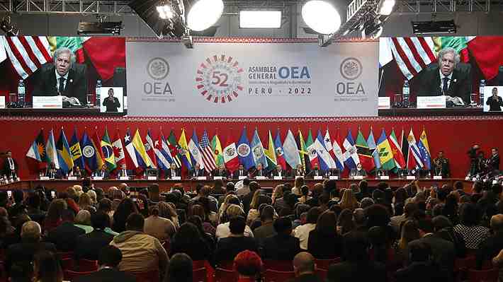 La OEA celebra su Asamblea General en Lima con los ojos puestos en Nicaragua, Venezuela y la guerra en Ucrania