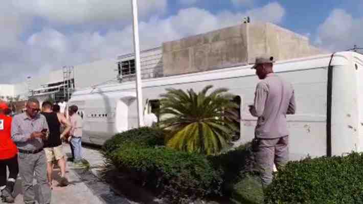 Al menos cuatro chilenos están involucrados en grave accidente de bus en Punta Cana